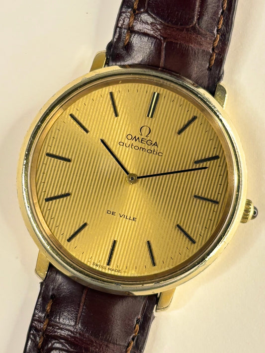 OMEGA De Ville Vintage 1970’s Men’s Automatic Gold Dress Watch - 151.0039