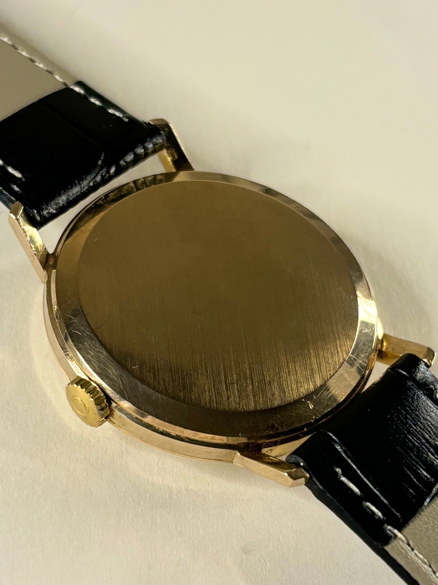 OMEGA 18ct Solid Gold Vintage 1960’s Men’s Manual Sub-Seconds Watch 121.014 269