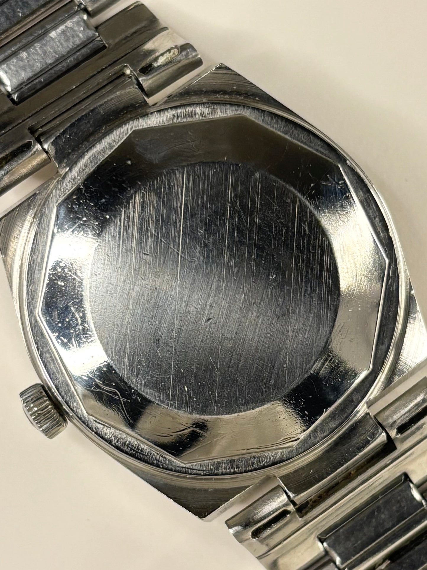 Tissot PR516 Vintage 1970’s *+BOX* Men’s Grey Dial Automatic Date Silver Watch - 44630 - Cal. 784