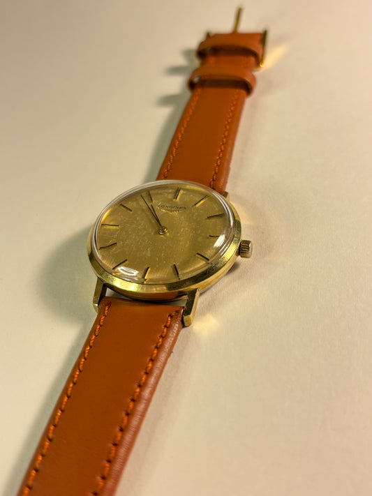 Longines Gold Plated Manual Wind Mens Watch Cal. 6902