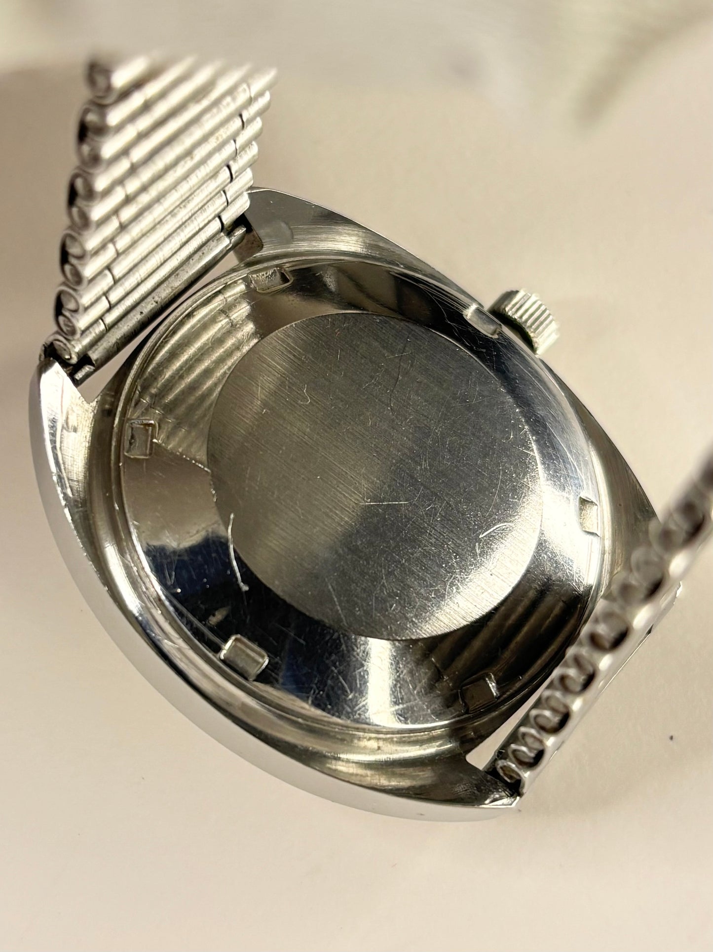 TISSOT Seastar Vintage 1970’s Men’s Automatic Date Silver Watch