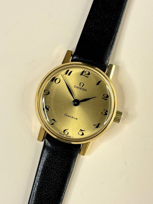 OMEGA Geneve Ladies Vintage 1970’s *+PAPERS* Manual Gold Dress Watch - 511.0457