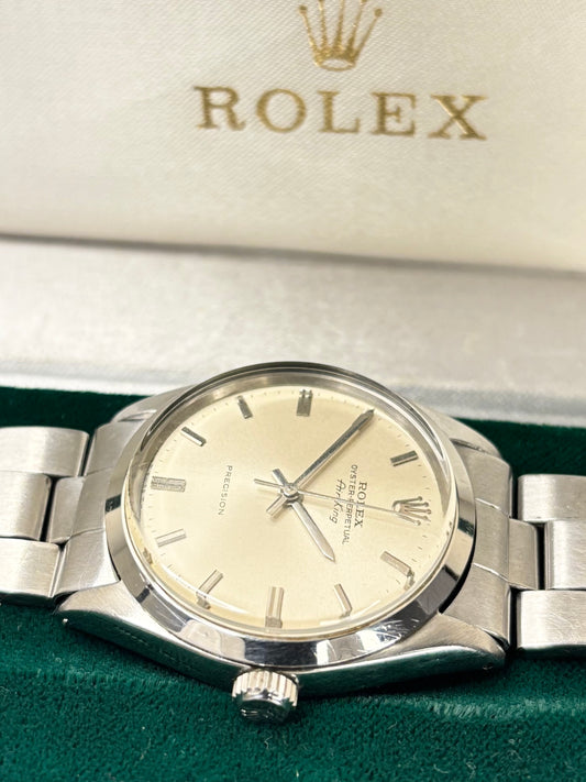 1962 Rolex Oyster-Perpetual automatic men’s watch cal. 1500, ref. 5500, stainless steel case
