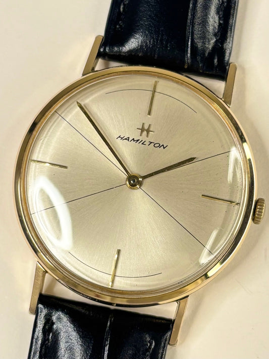 Hamilton 1966 vintage men’s timepiece manual wind excellent condition