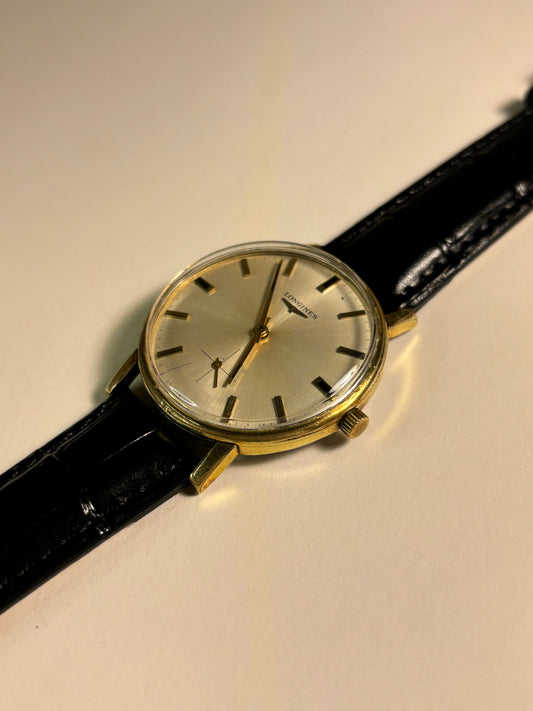 Longines Gold Plated Sub-Seconds 1960’s Manual Date Watch Cal. 490