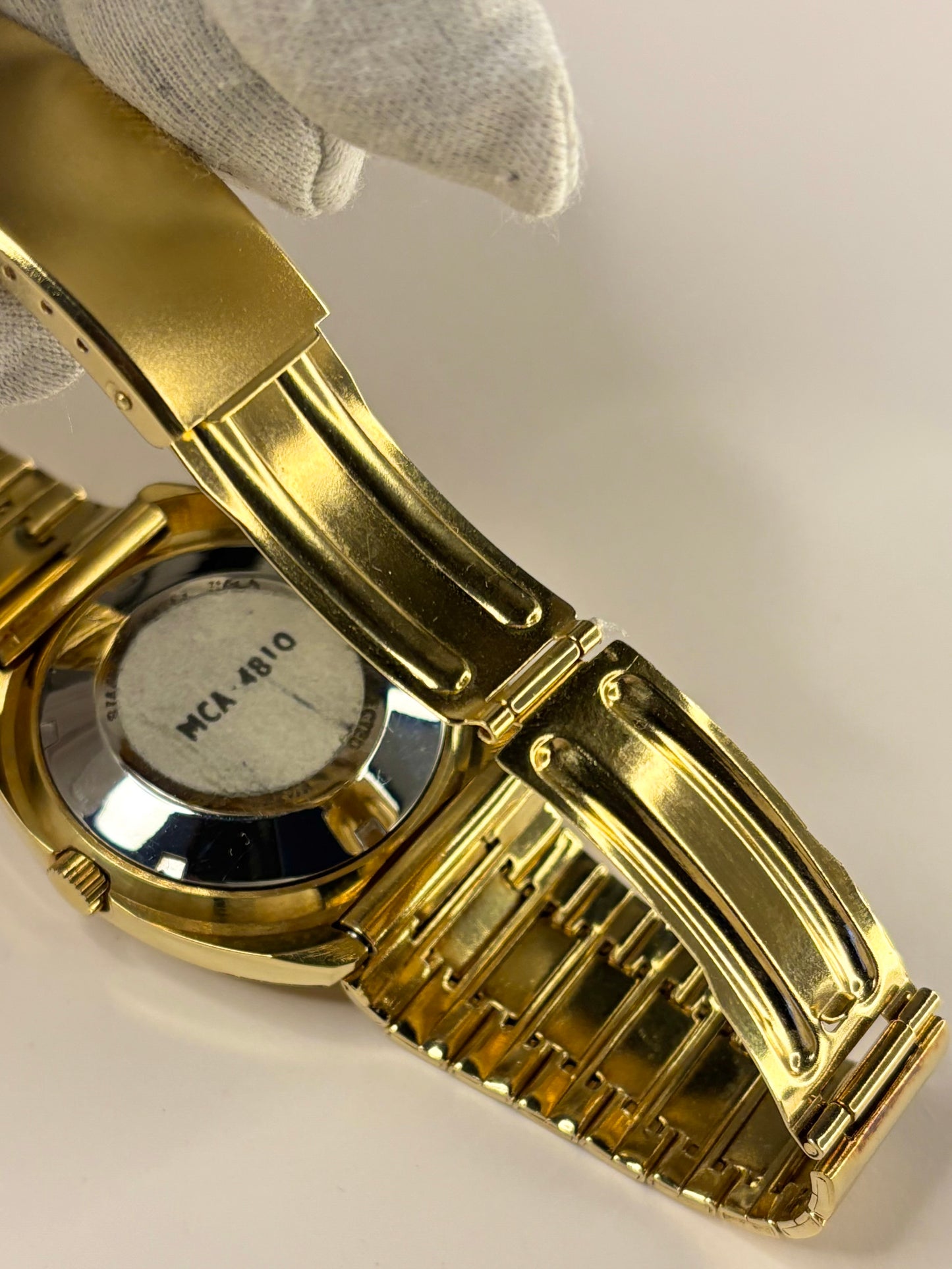 SMITHS Vintage 1970’s Automatic Day Date Gold Dress Watch - 4810