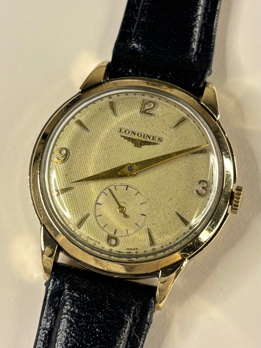 Longines 1952 vintage men’s timepiece manual Cal. 23Z movement authentic