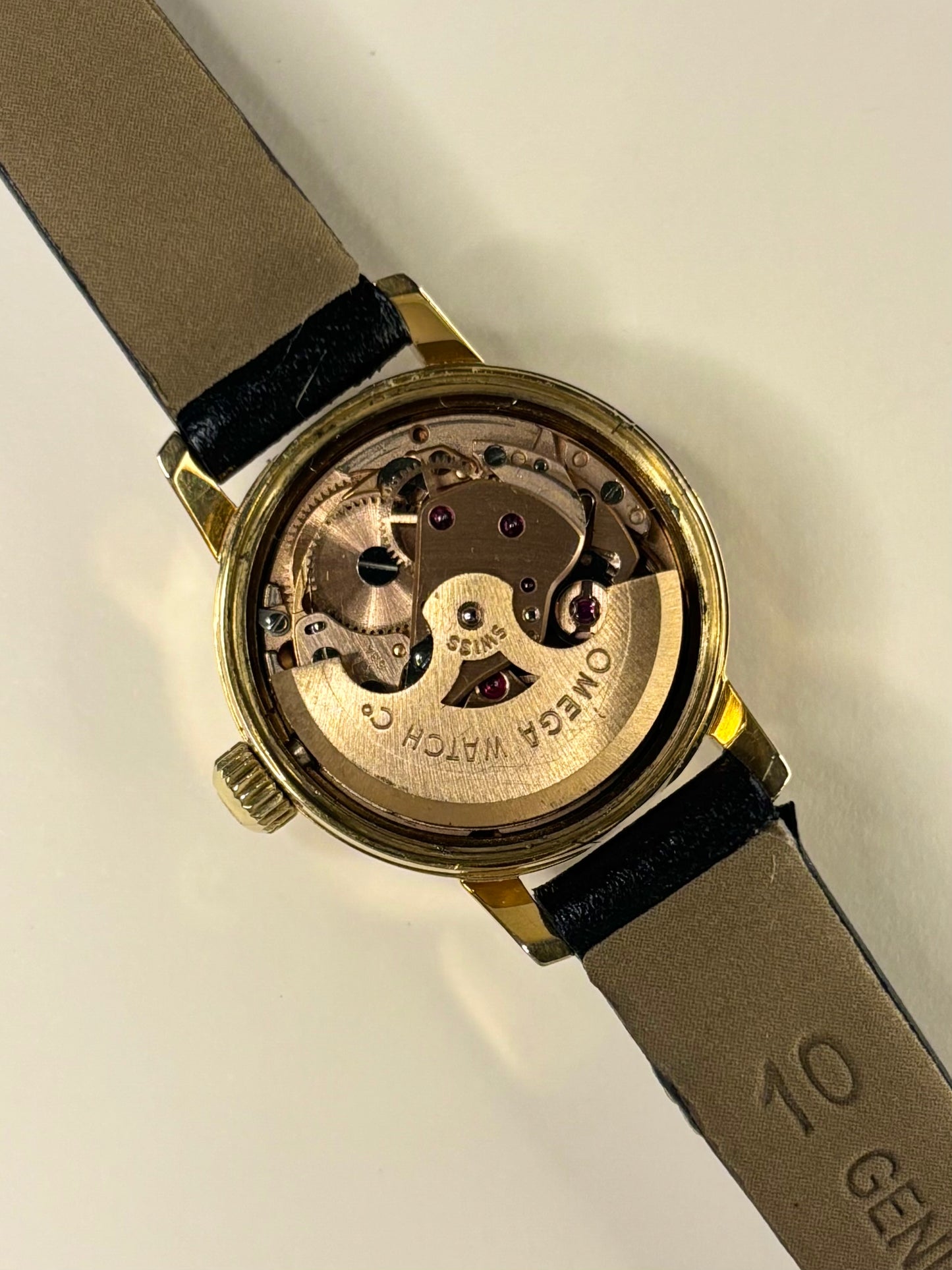 OMEGA Geneve Vintage 1970’s Automatic Date Gold Watch - 566.002