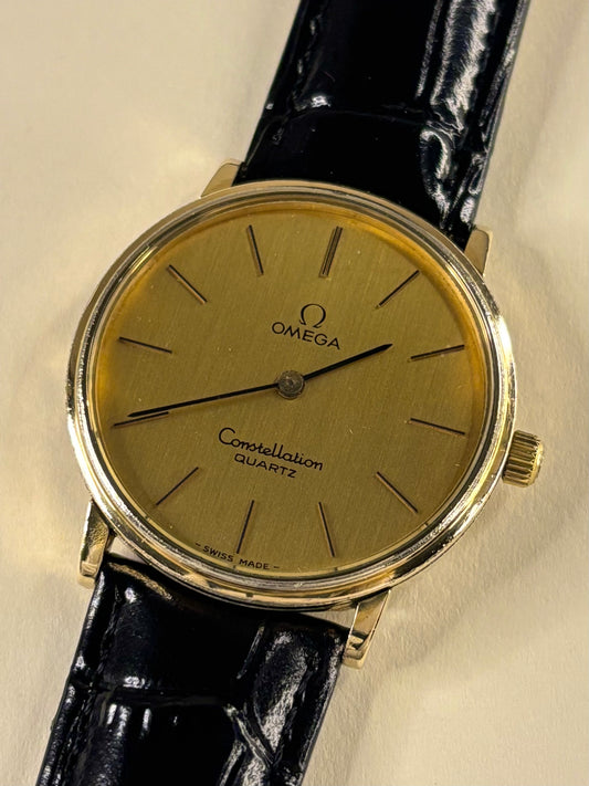 Omega Constellation 1970s vintage men’s timepiece Cal. 1330 quartz movement