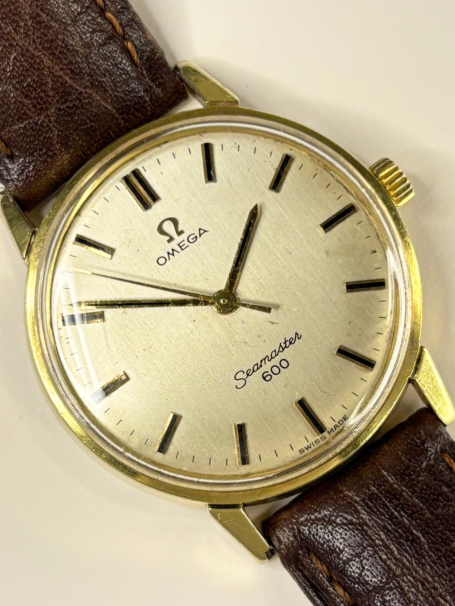 OMEGA Seamaster 600 Vintage 1960’s Men’s Manual Gold Dress Watch - 135.011 - Cal. 601
