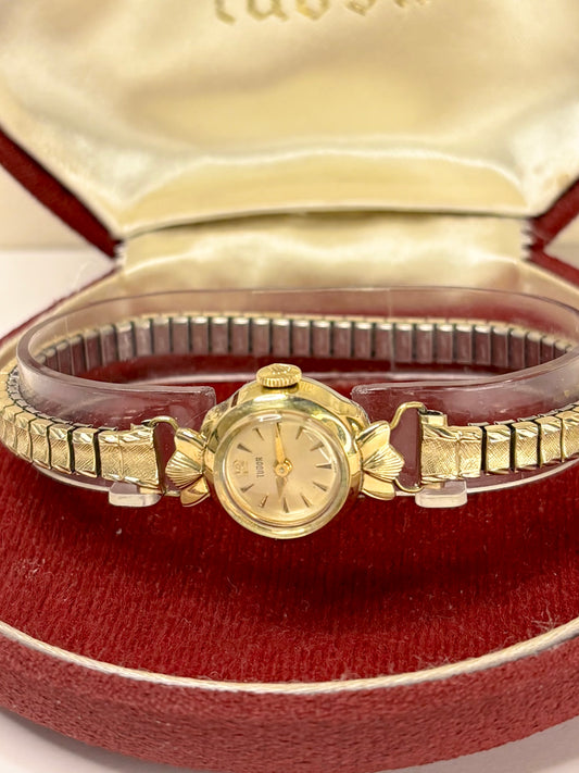 TUDOR Ladies Vintage 1960’s *+BOX&PAPERS* Manual Gold Cocktail Watch - 1673