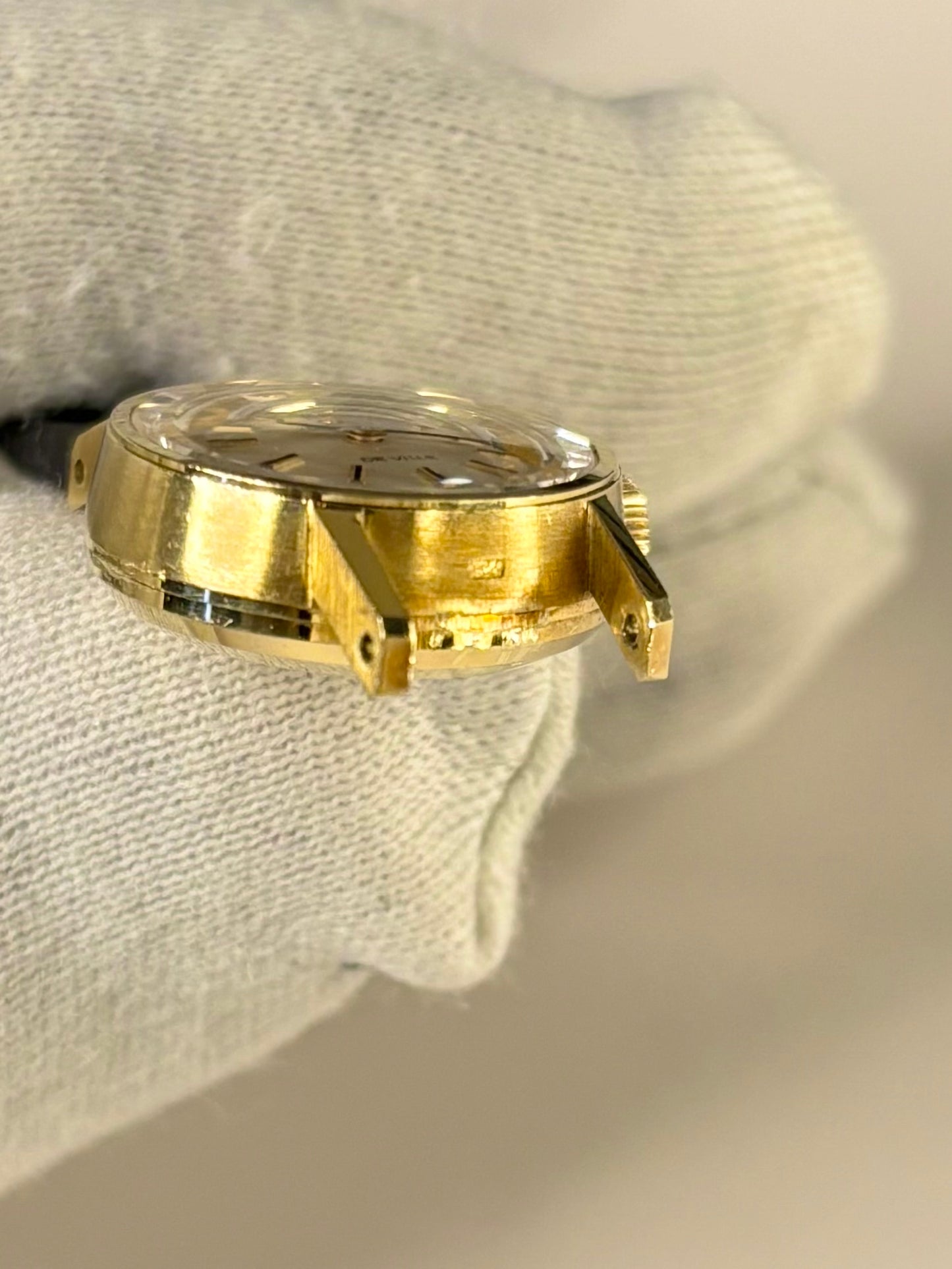 OMEGA De Ville 18ct Gold Ladies *+BOX&PAPERS* Vintage 1960’s Manual Cocktail Watch