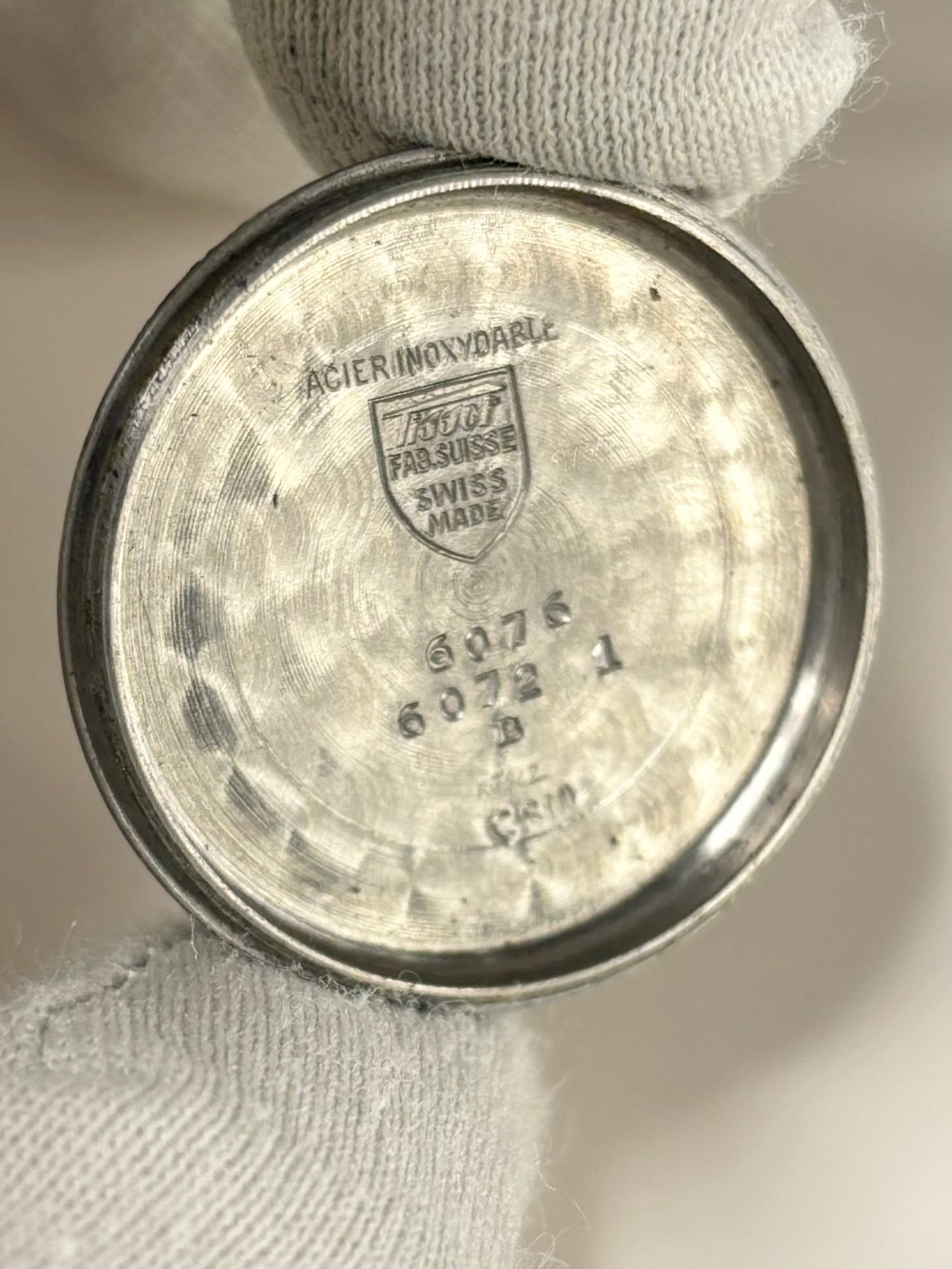 TISSOT Non-Magnetic Vintage 1940’s Men’s Manual Silver Watch - 6076