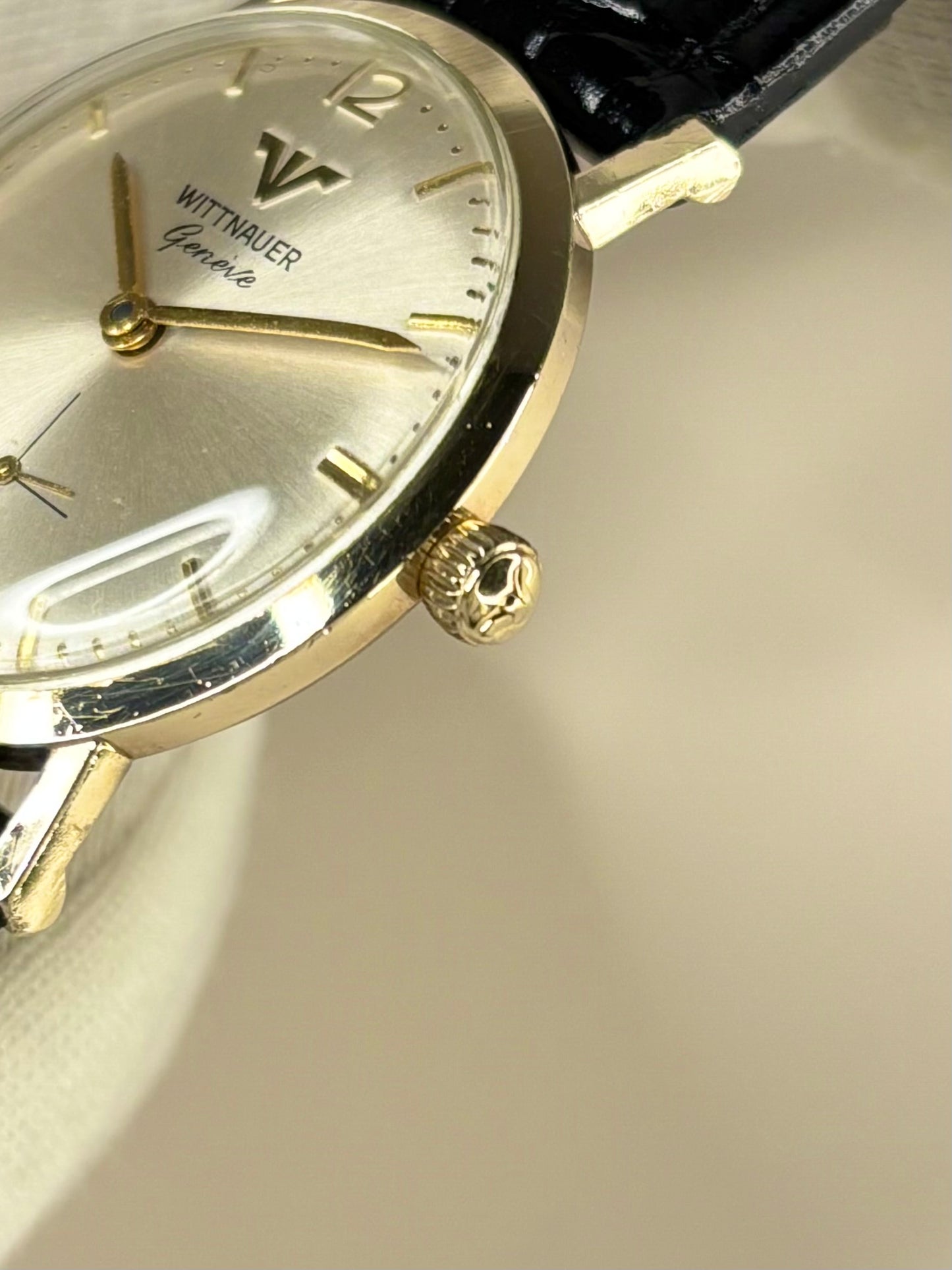 LONGINES Wittnauer Genève 10K Rolled Gold Vintage 1960’s Men’s Manual Dress Watch