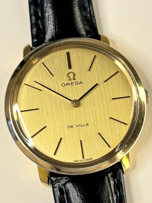 OMEGA De Ville Vintage 1960’s Men’s Manual Gold Dress Watch - 111.077