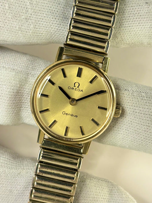 OMEGA Geneve Ladies Vintage 1970’s Manual Gold Watch