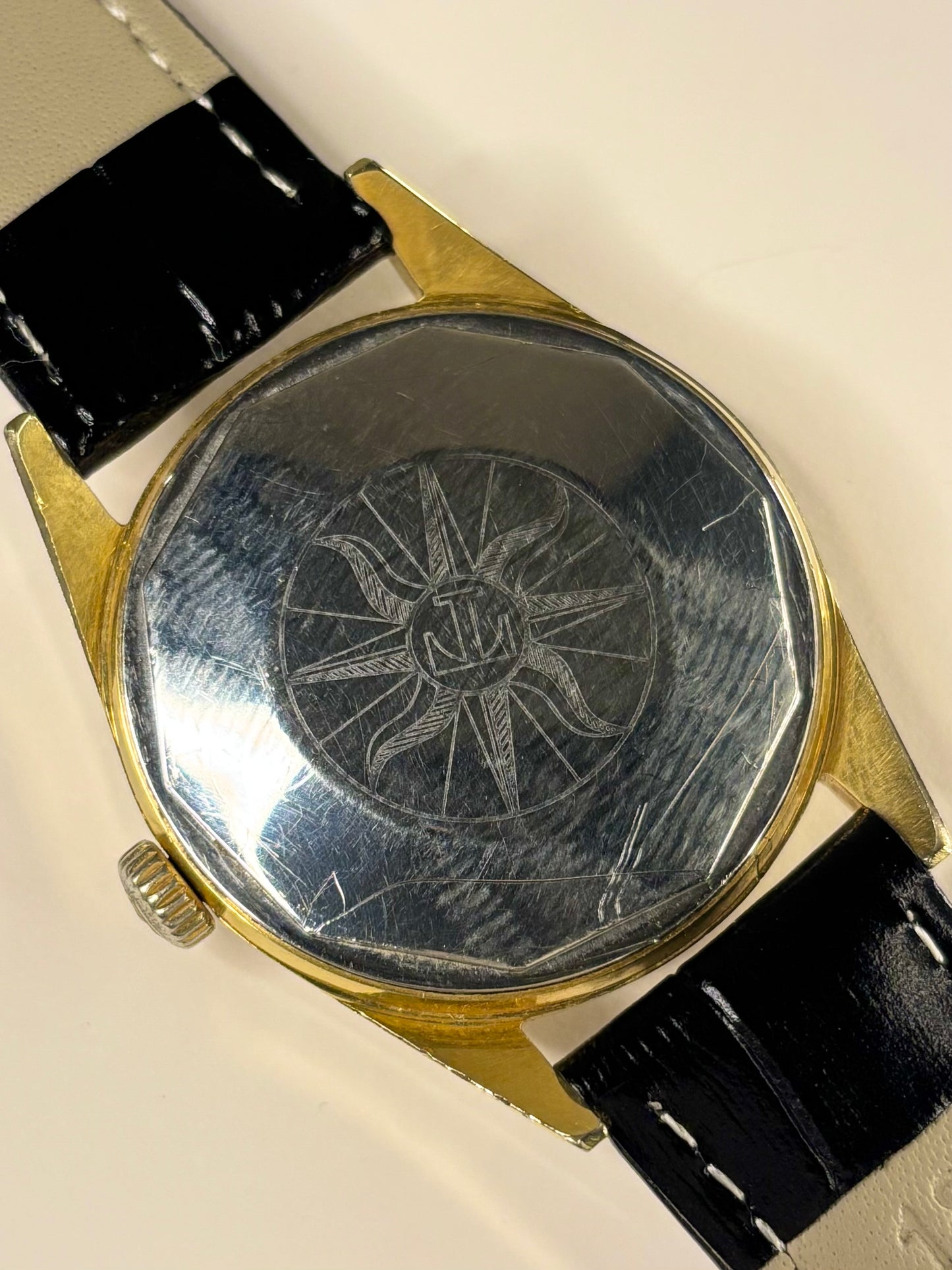 TISSOT Seastar Visodate Vintage 1970’s Men’s Automatic Gold Dress Watch