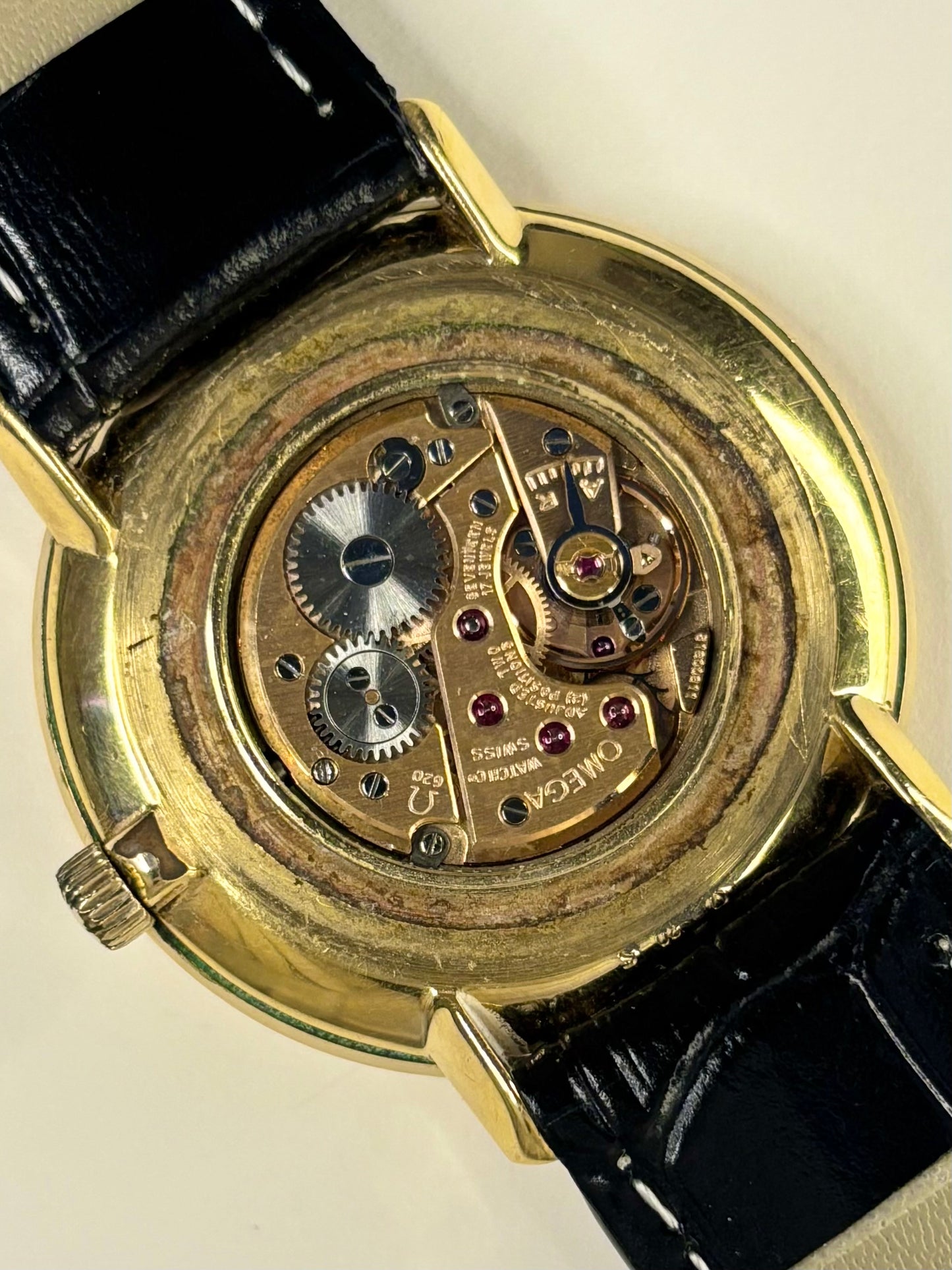 OMEGA De Ville Vintage 1970’s Men’s Manual Gold Dress Watch - 111.077
