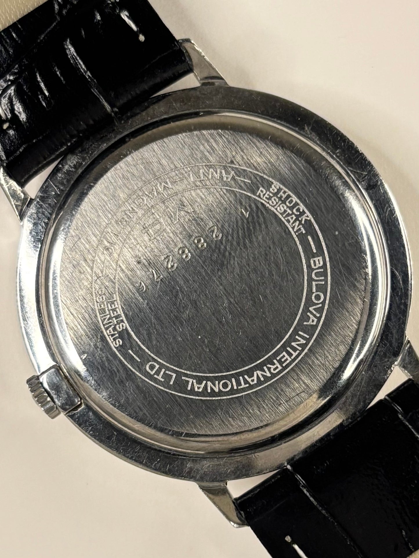 BULOVA Vintage 1960’s Men’s Manual Sub-Seconds Silver Dress Watch