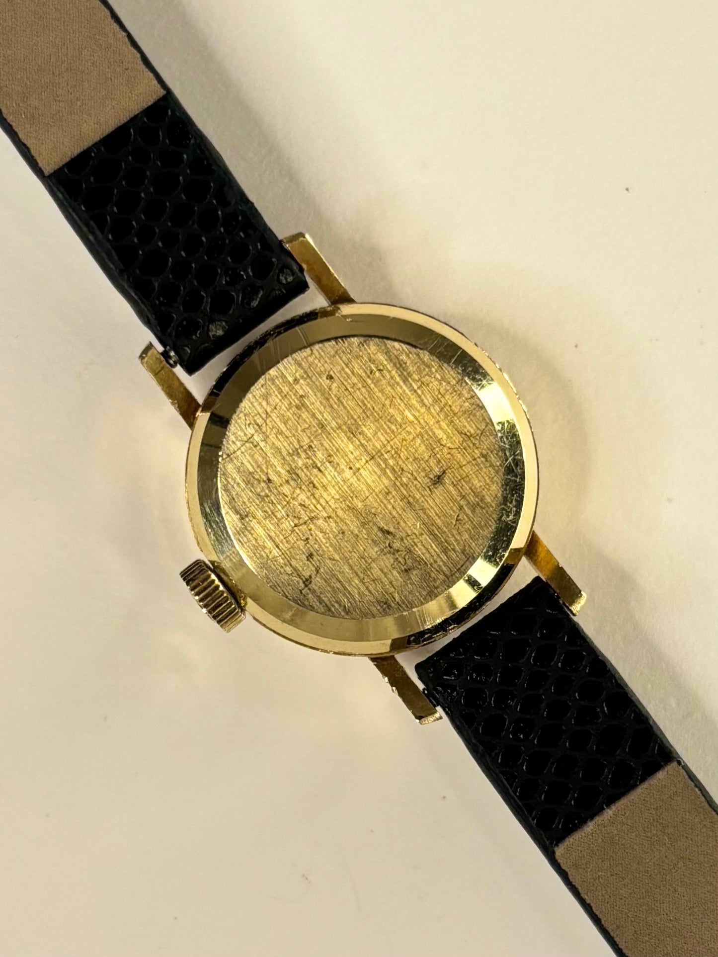 OMEGA De Ville 18ct Gold Ladies *+BOX&PAPERS* Vintage 1960’s Manual Cocktail Watch