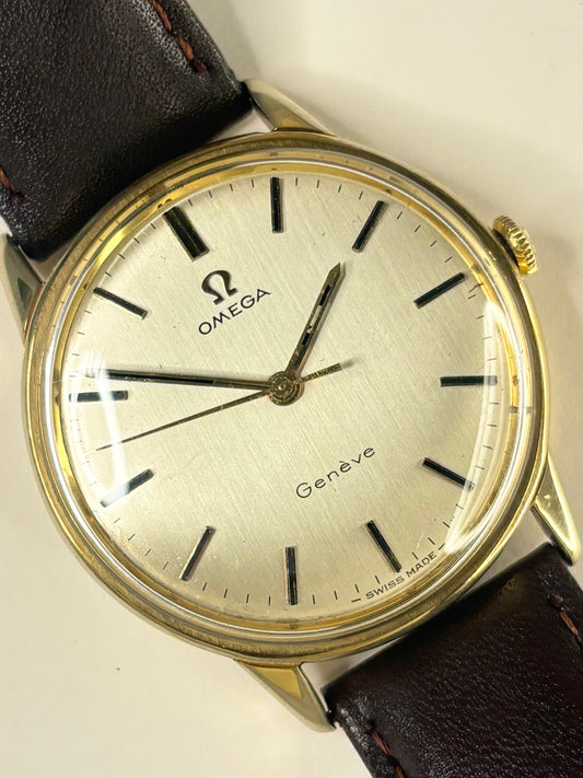 OMEGA Geneve Vintage 1960’s Men’s Manual Gold Dress Watch - 165.002