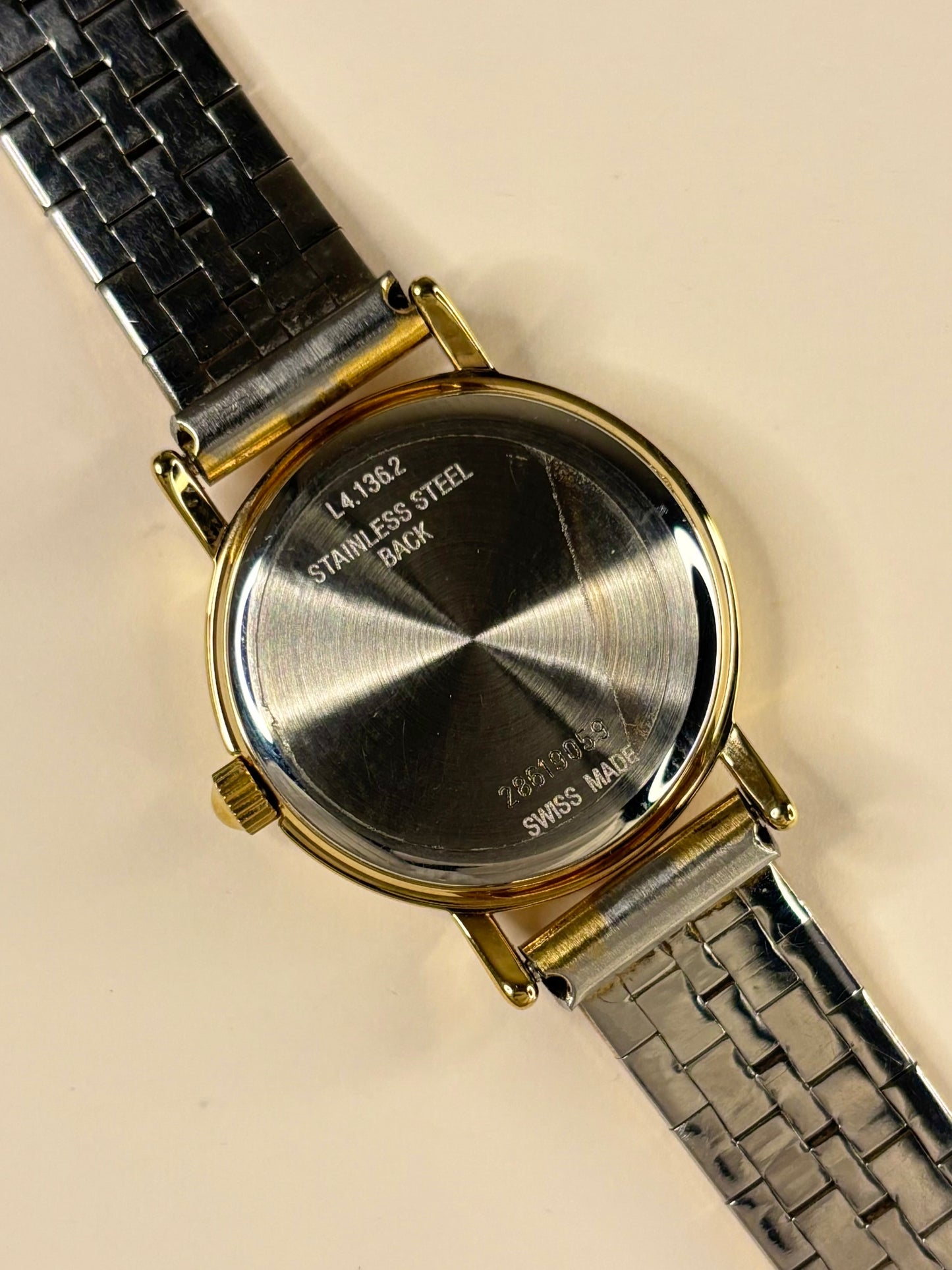 LONGINES Ladies *+PAPERS* Vintage 1990’s Quartz Date Gold Watch - L4.136.2