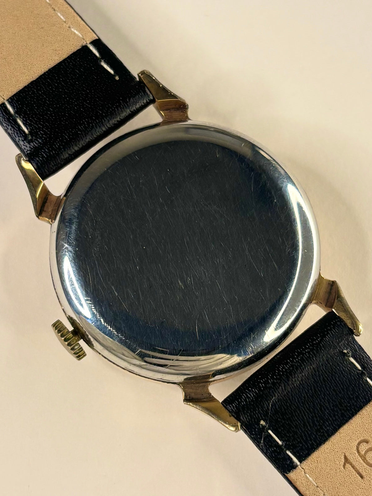 SMITHS De Luxe Vintage 1960’s Men’s Manual Sub-Seconds Gold Dress Watch
