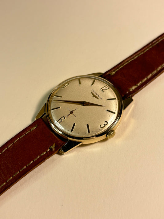 Longines 9ct Solid Gold 1960’s Manual Watch 370