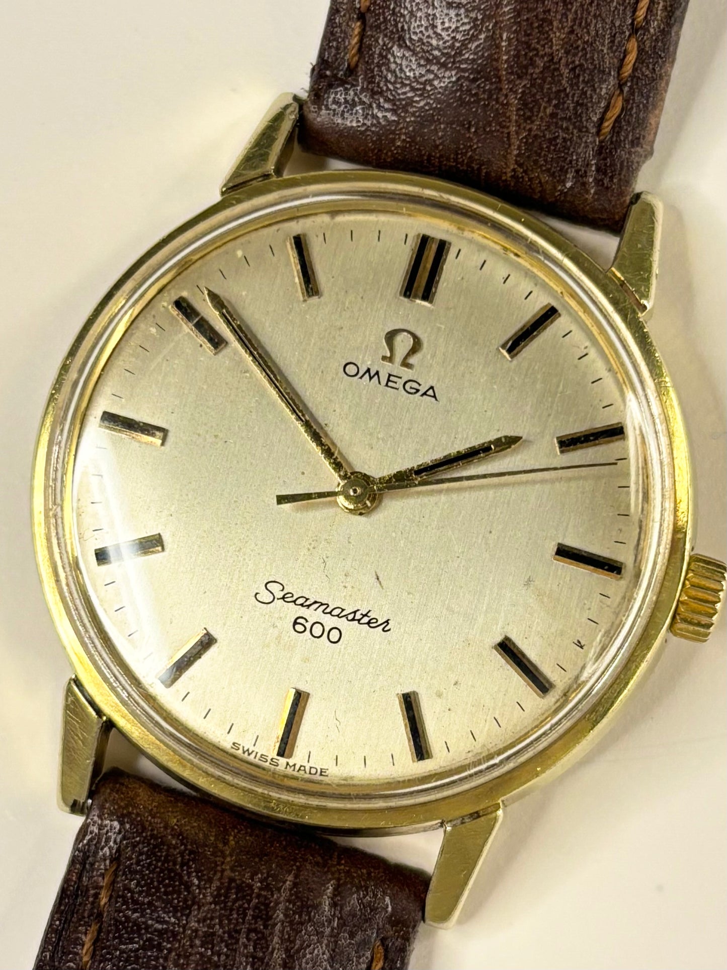 OMEGA Seamaster 600 Vintage 1960’s Men’s Manual Gold Dress Watch - 135.011 - Cal. 601