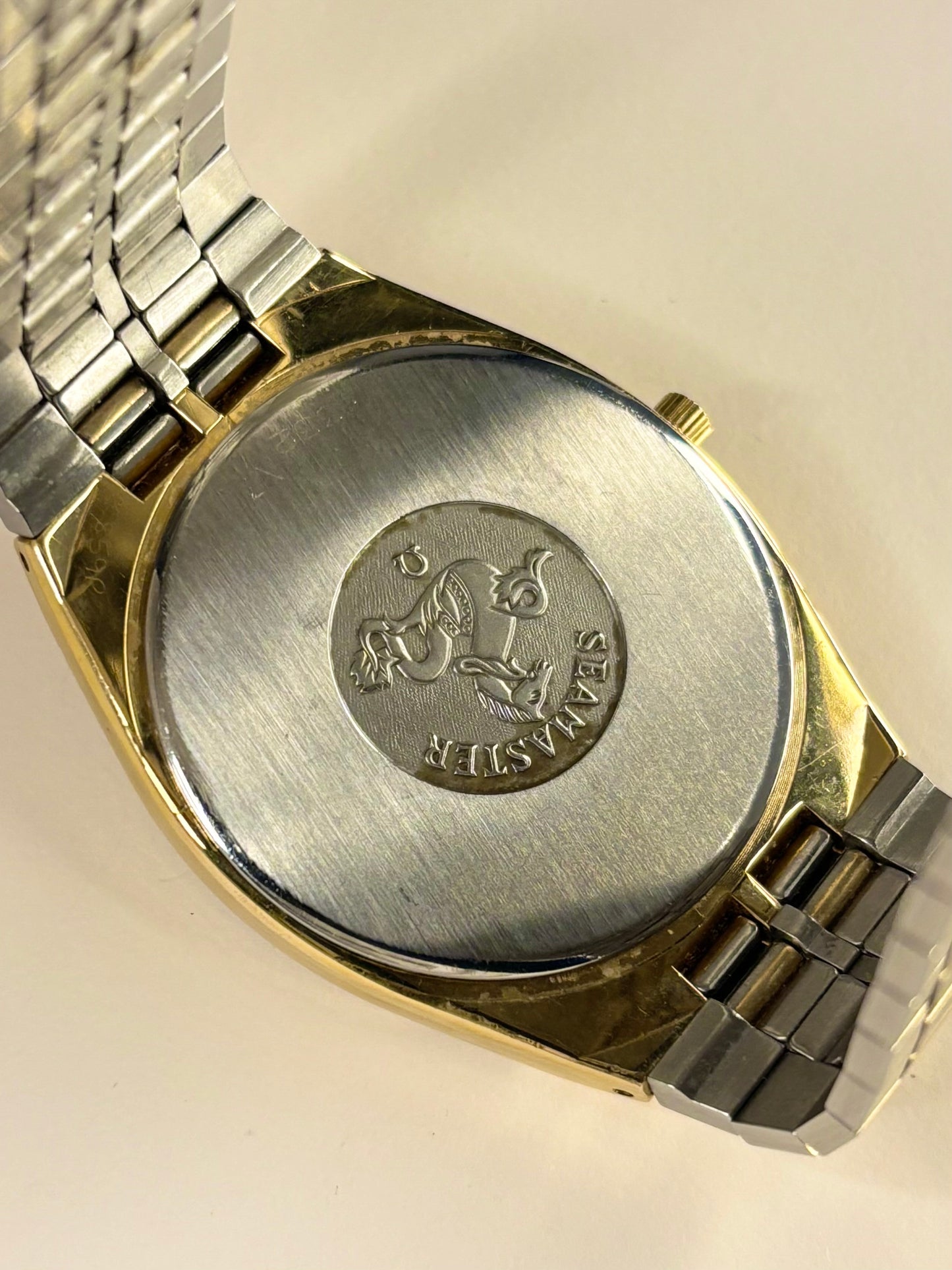OMEGA Seamaster Vintage 1970’s Men’s Date Gold Watch