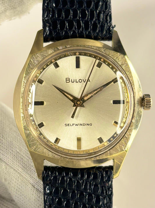 BULOVA Vintage *RARE* 1960’s Men’s Manual Automatic Gold Dress Watch