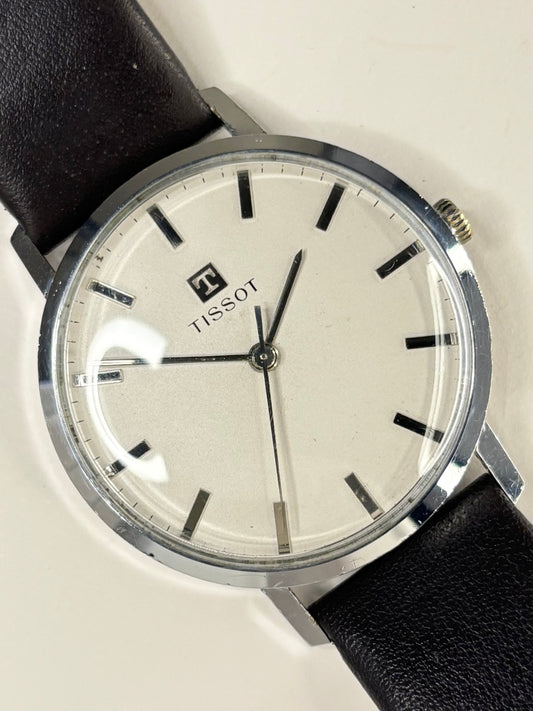 TISSOT Vintage 1960’s Men’s Manual Silver Dress Watch