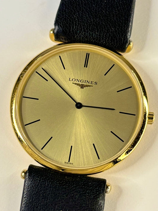 Longines 1991 vintage men’s timepiece Cal. 635 quartz movement excellent condition