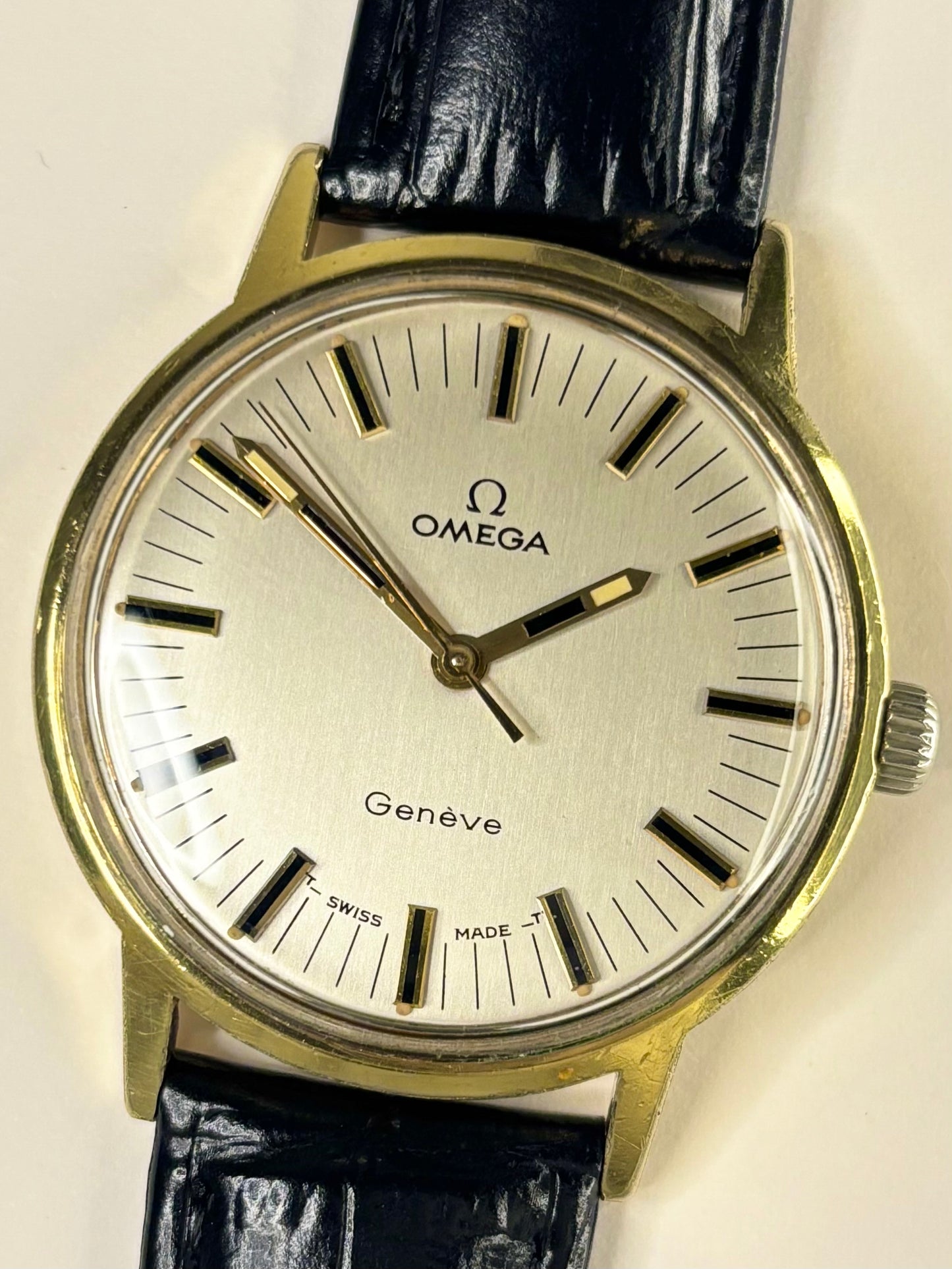 Omega Genève ref. 135.070 vintage men’s dress watch with manual calibre 601, 37mm case