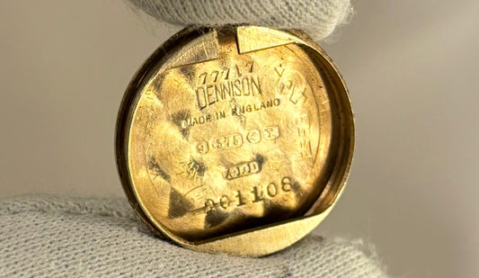 Dennison vintage omega watch caseback 
