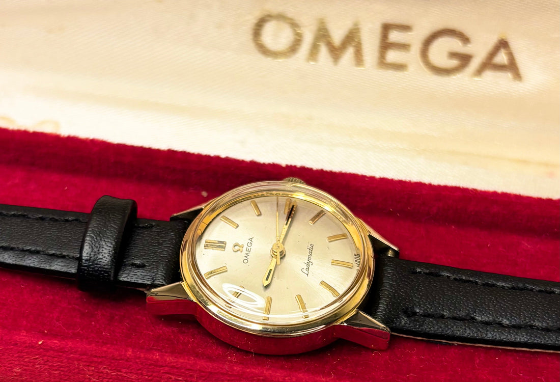OMEGA Ladymatic vintage 1960s ladies dress watch in box 