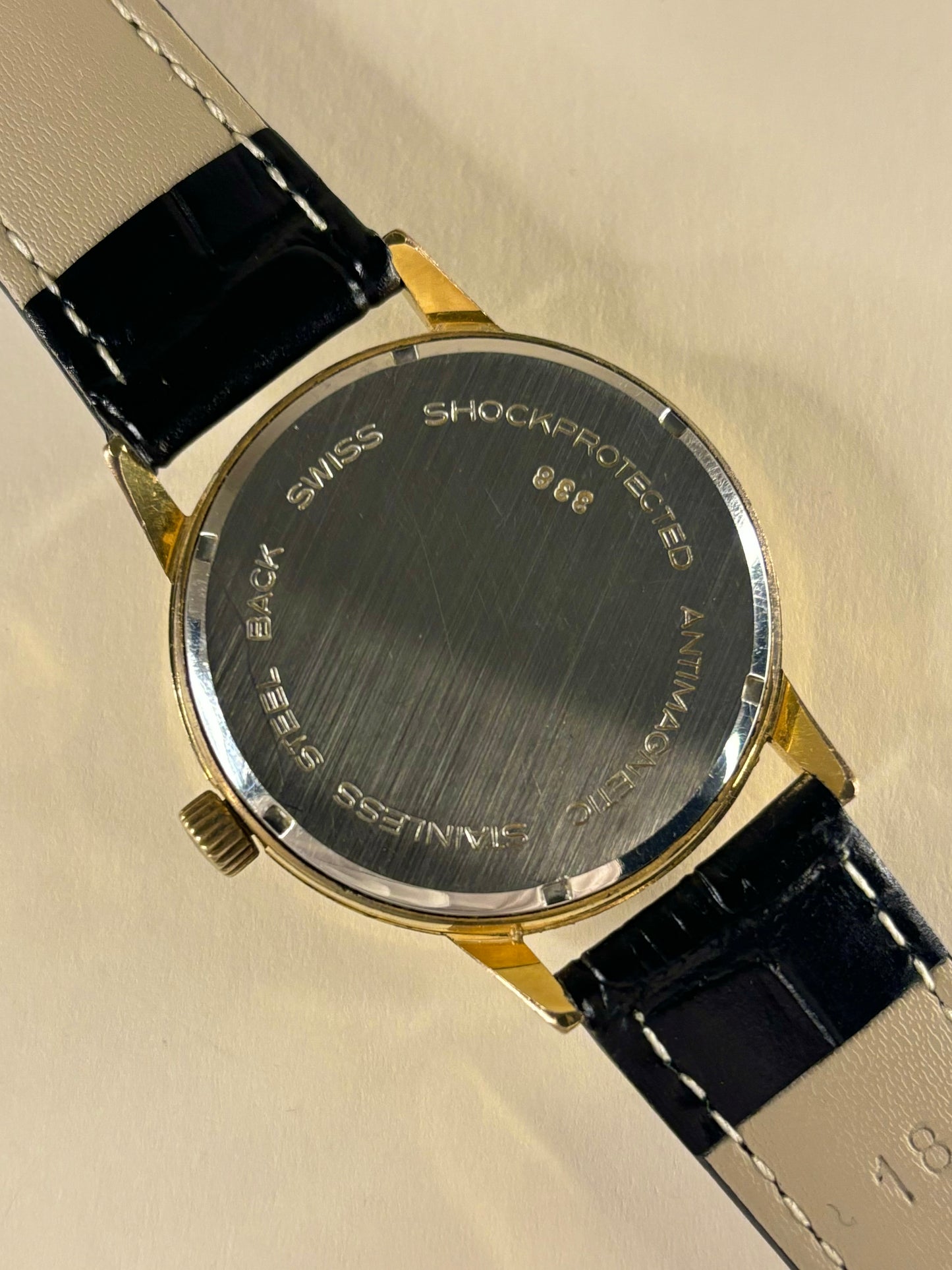 J W Benson London W.1. Gold 1960’s Manual Dress Watch 338