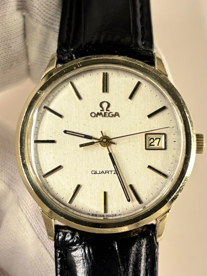 Omega Ref. 196.0119 1978 men’s dress timekeeper powered by calibre 1370 Swiss quartz movement