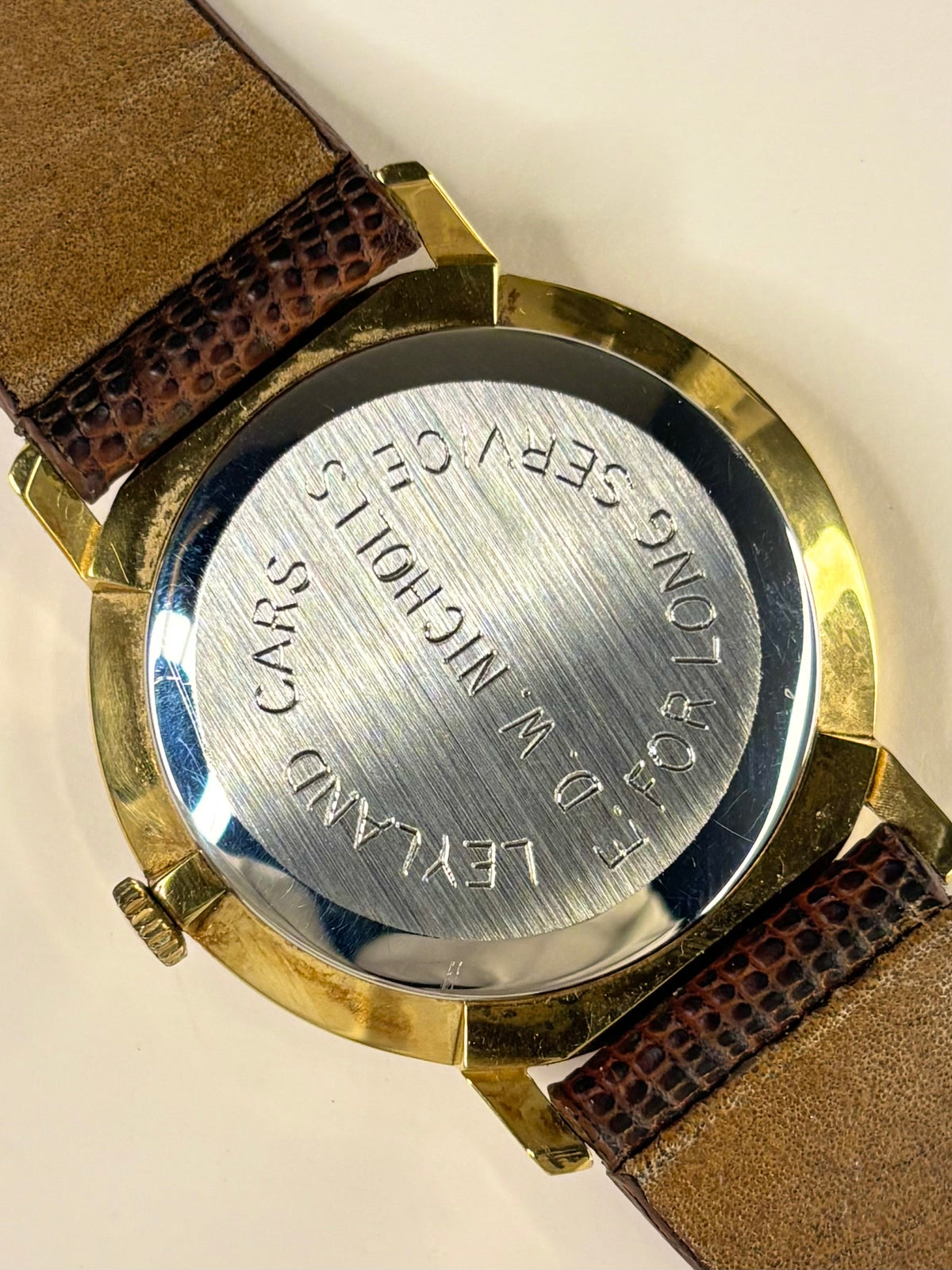 GARRARD Vintage 1970’s *+BOX* Men’s Manual Gold Dress Watch