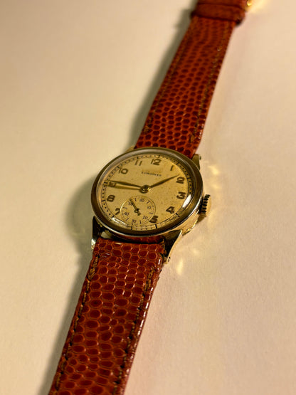 Longines Men’s 1940's 10ct Gold Filled Manual Sub-Second Watch Cal. 10L