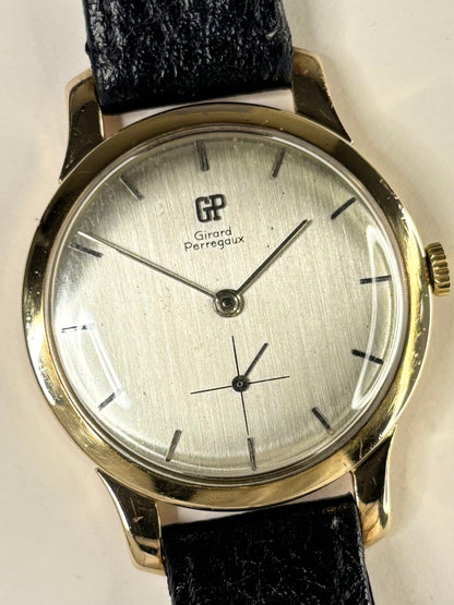 GIRARD PERREGAUX 9ct Gold Vintage 1960’s Men’s Dress Watch - 06 HU 772