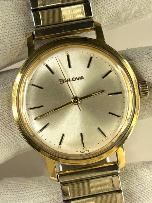 BULOVA Vintage 1970’s Men’s Manual Gold Watch