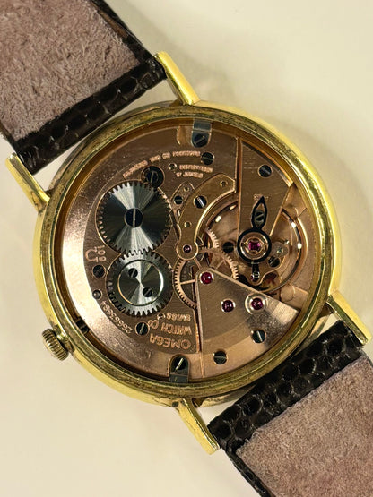 OMEGA Geneve Vintage 1960s Men’s Manual Gold Dress Watch - 131.019