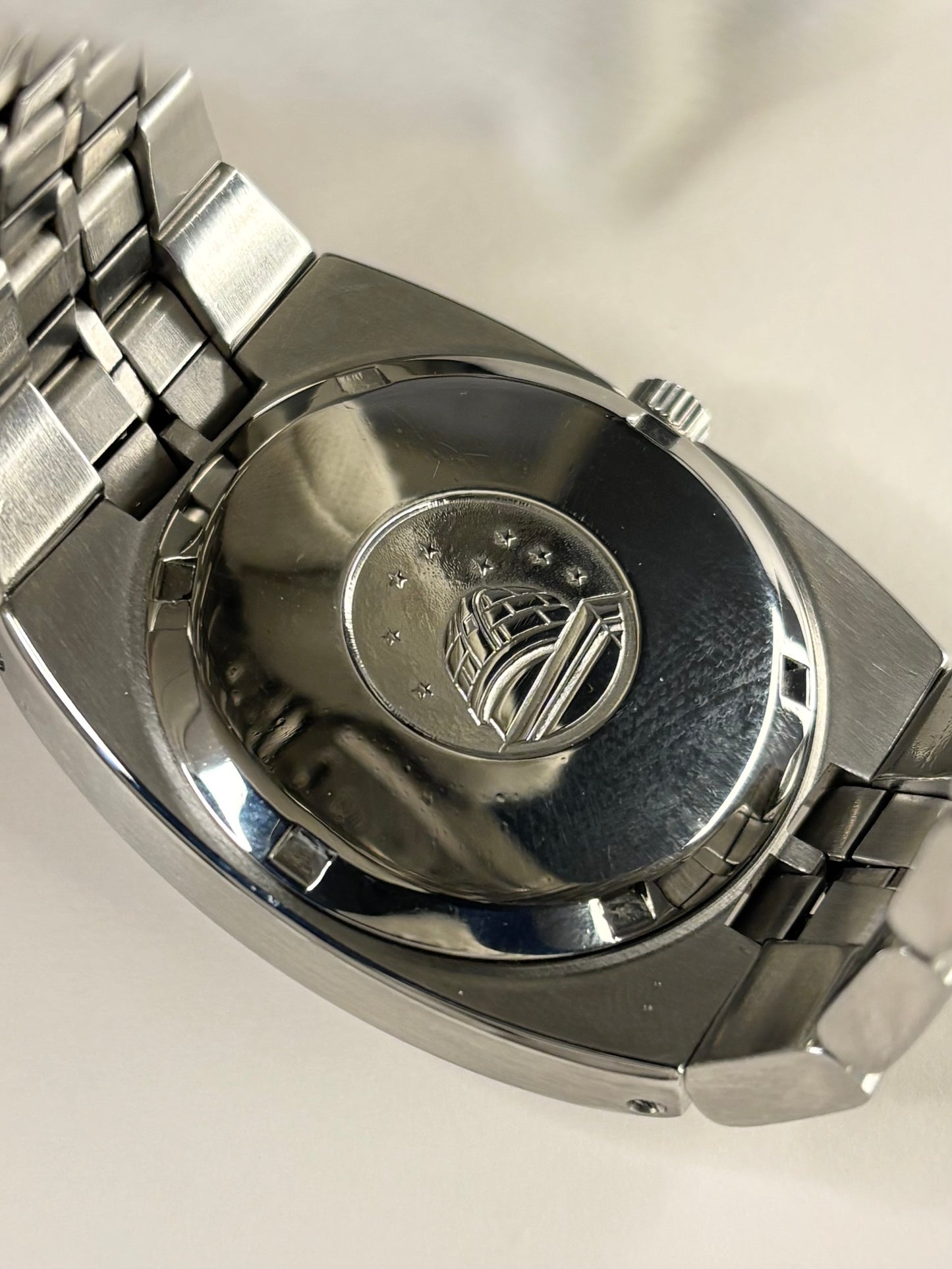 OMEGA Constellation *+BOX* Vintage 1960’s Men’s Automatic DayDate Silver Watch - 168.045