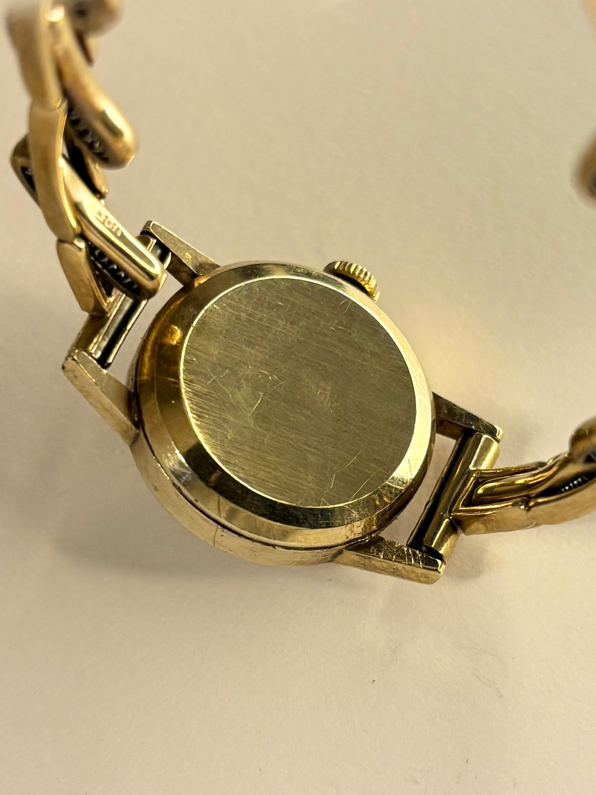 ROLEX 9ct Gold Ladies *+BOX* Precision Vintage 1960’s Manual Cocktail Watch