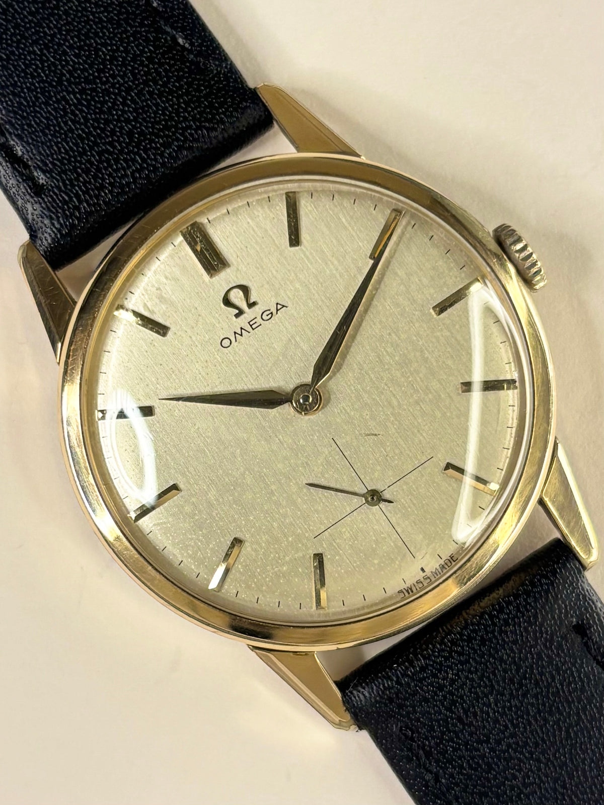 OMEGA Vintage 1960’s Men’s Manual Sub-Seconds Gold Dress Watch