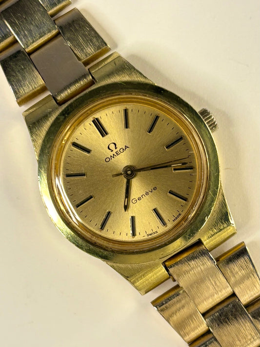 OMEGA Geneve Ladies Vintage 1970’s Manual Gold Watch - 535.0038