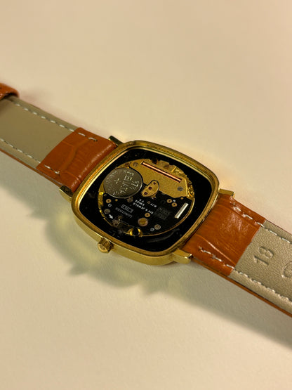 Longines Présence Gold Plated Quartz Date Watch L156.4