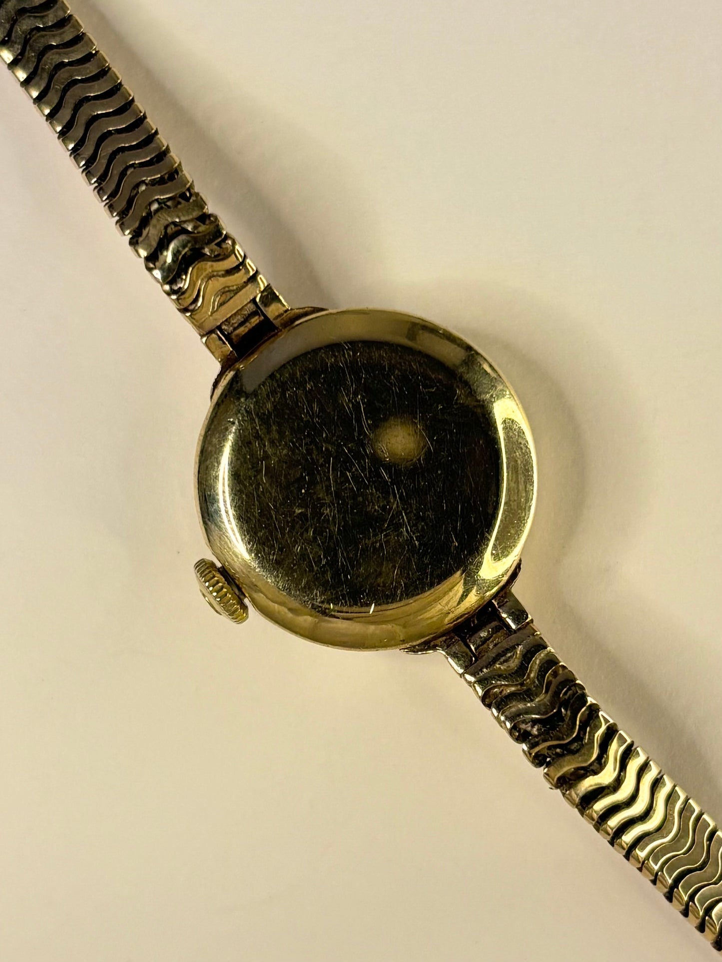 OMEGA 9ct Gold *+BOX* Ladies Vintage 1950’s Manual Cocktail Watch - 77711