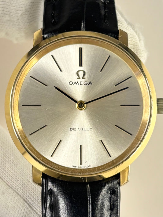 OMEGA De Ville Vintage 1960’s Men’s Manual Gold Dress Watch - 111.0107 - 625